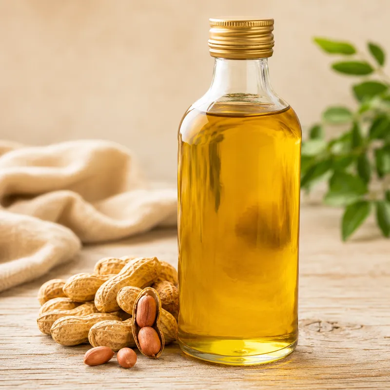 Wood-Pressed Groundnut Oil