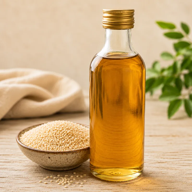 Wood-Pressed Sesame Oil